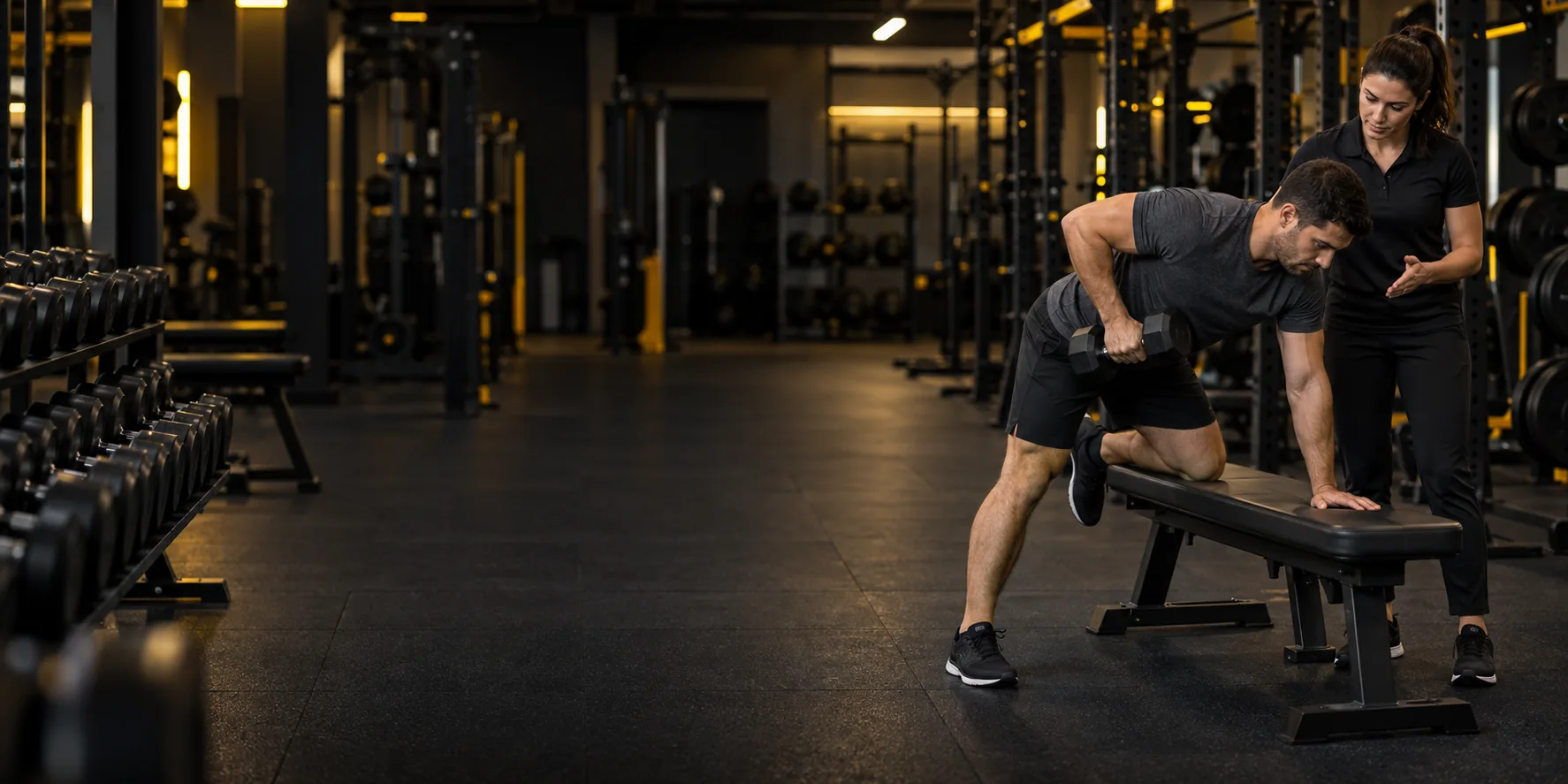 Salla e stërvitjes në Star Gym